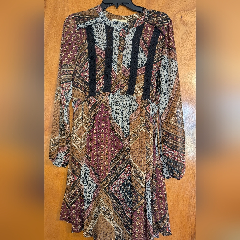 Bohemian Patchwork Dress